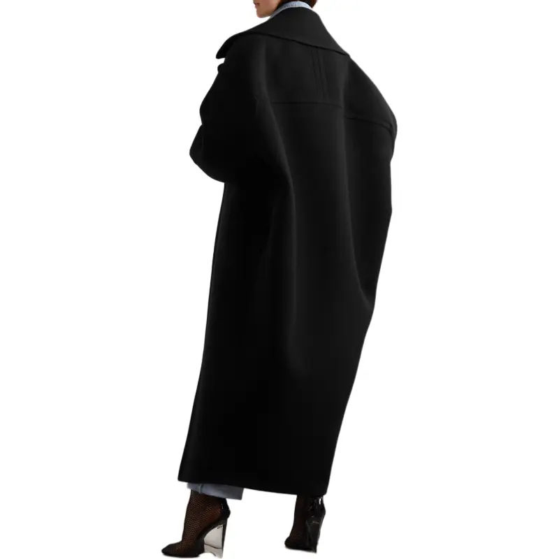 Alaia Coats Women's Black-3