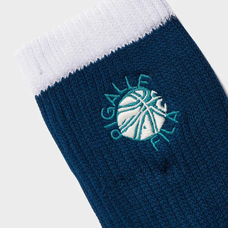 FILA FUSION x PIGALLE Knee High Socks Unisex 1 Pack Ocean Valley Blue-3