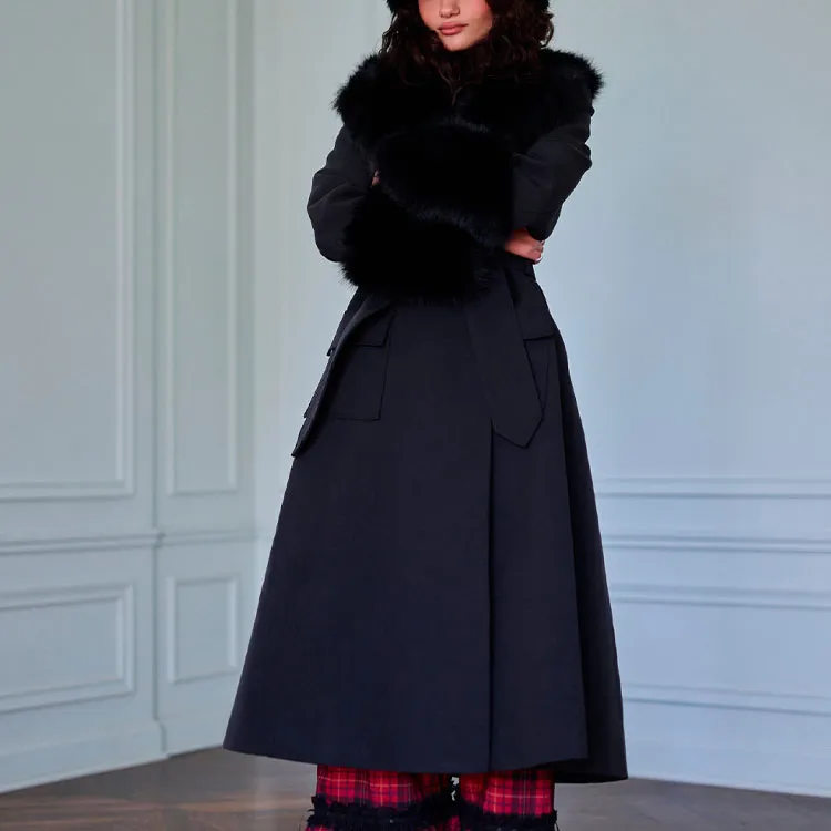 Selkie Coats Women's Black-3