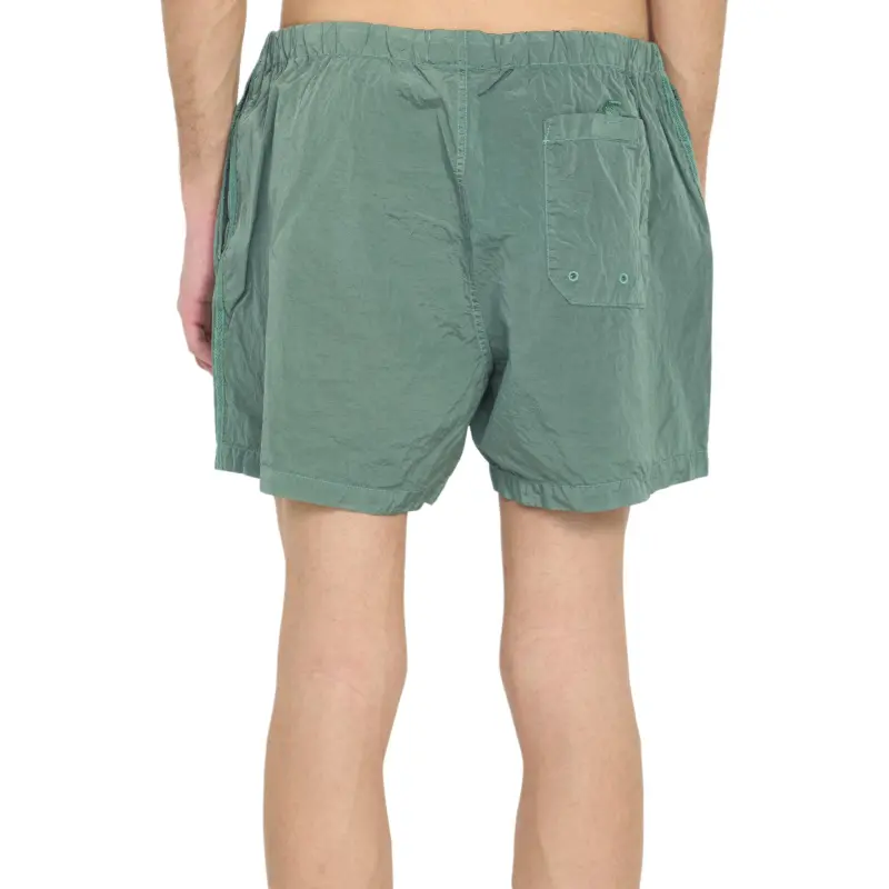 STONE ISLAND Casual Shorts Men Green-4