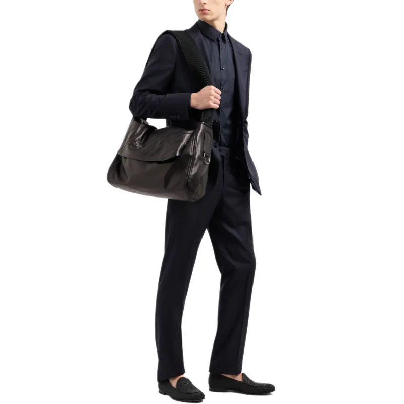 GIORGIO ARMANI Slim fit Shirt In Cotton Poplin-3