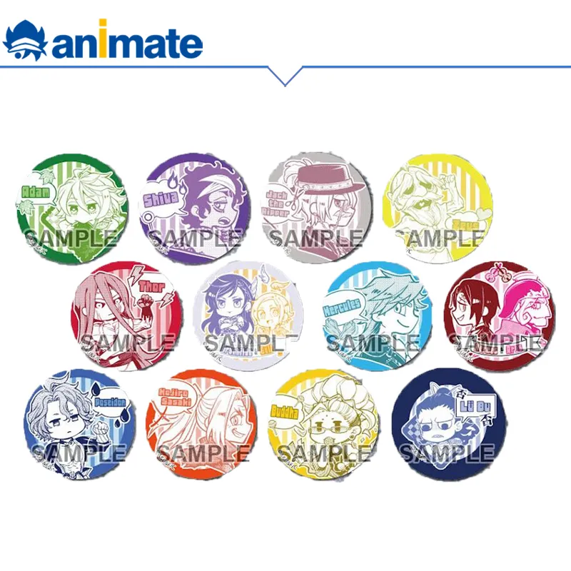 Animate Goddess Of Ragnarök Collectible Card Game Badges-1