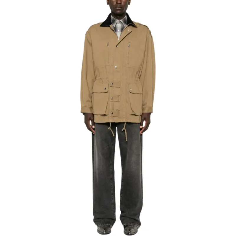ISABEL MARANT Drawstring Denim Jacket-2