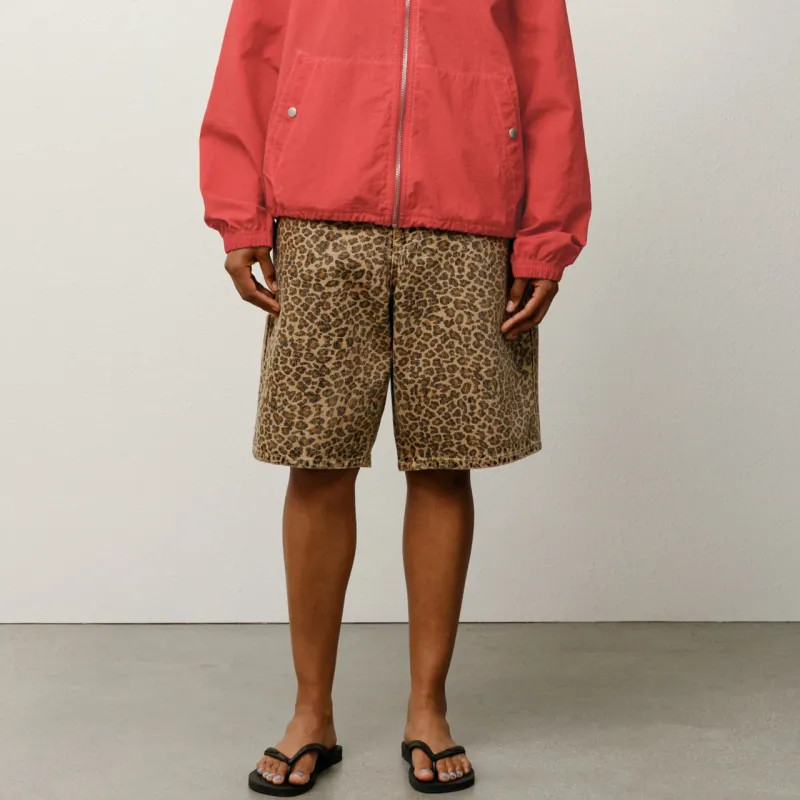 Stussy SS25 DENIM WORK SHORT Cargo Shorts Unisex-4