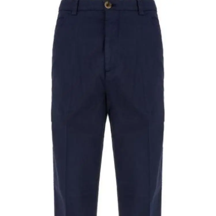Brunello Cucinelli Casual Pants Men's Marine Blue-5