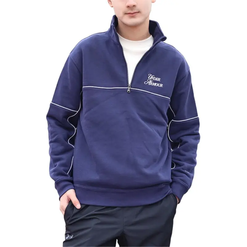 Under Armour SS25 Sweatshirt Men's Navy Blue-2