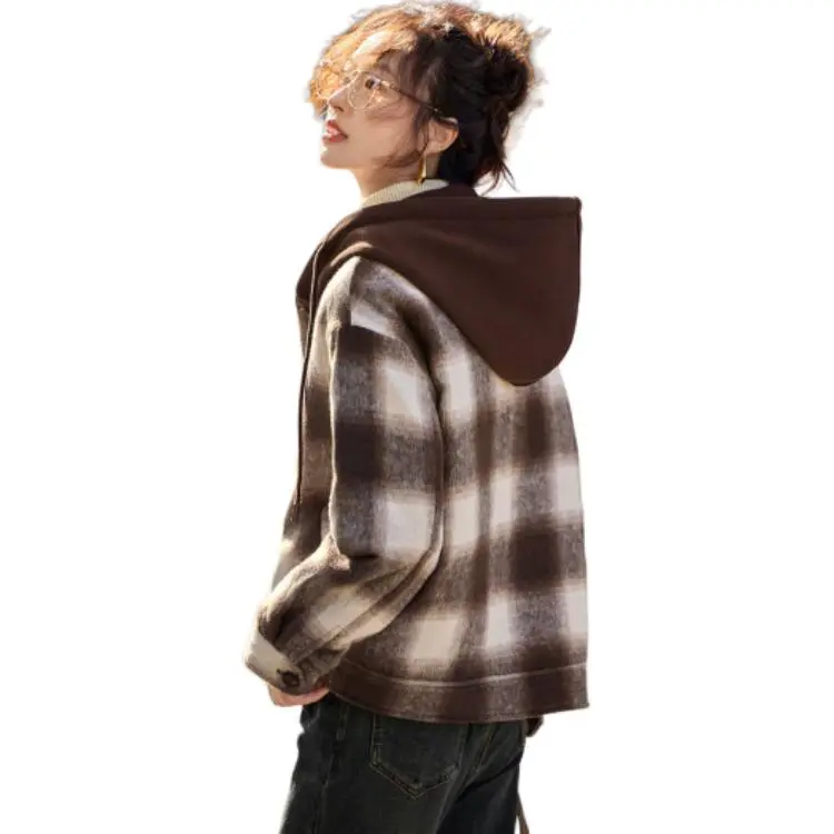 Mo Han Yi Mei Puffer Jacket Women's Coffee-2