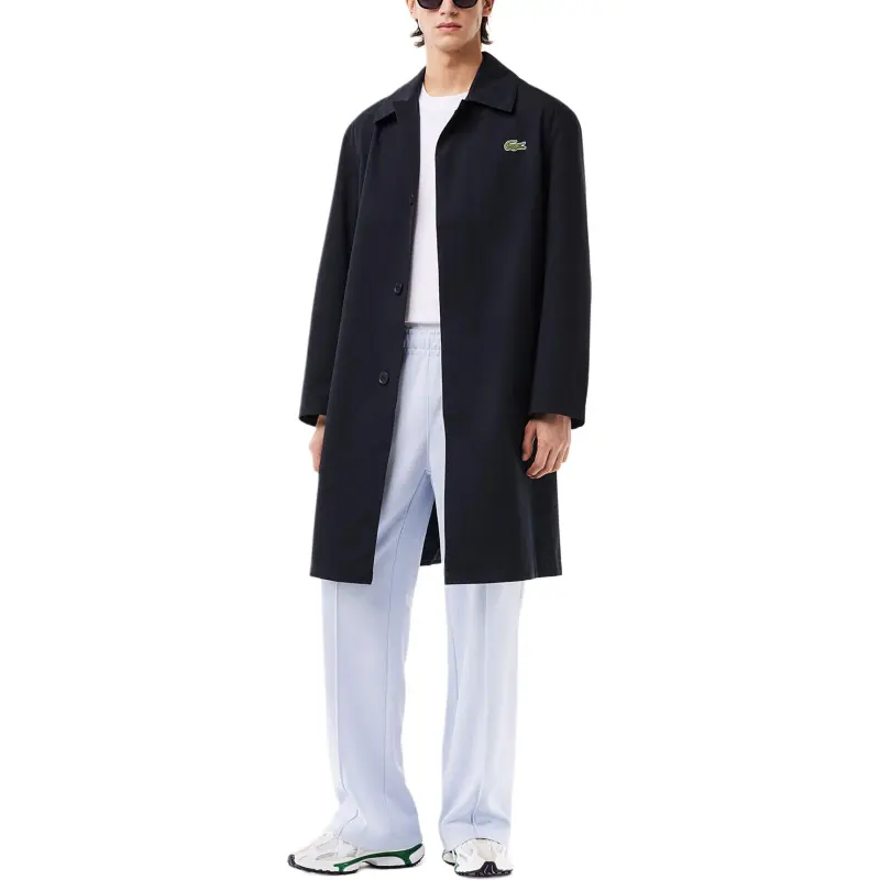 LACOSTE Trench Coats Men Marine Blue-3