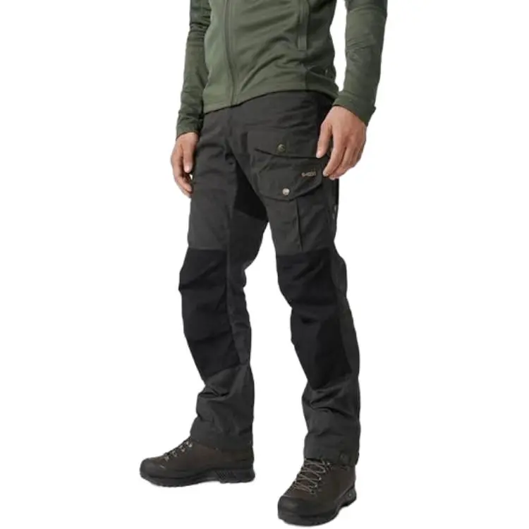 Fjallraven Casual Pants Men's Gray-3