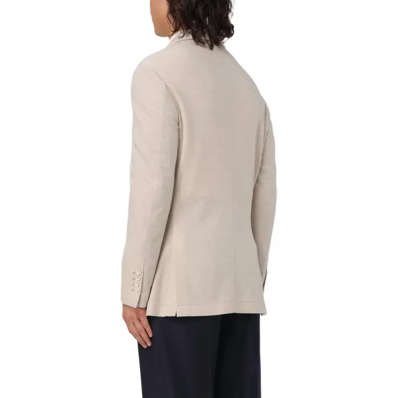 Brunello Cucinelli Single Breasted Jersey Blazer-4