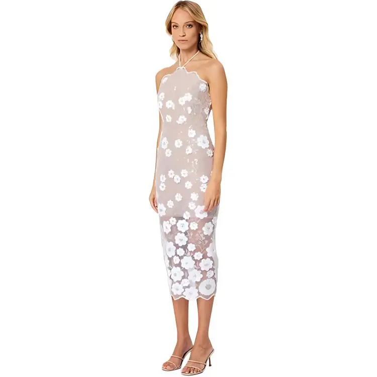 ELLIATTCOLLECTIVE Sleeveless Dress Women's White-1