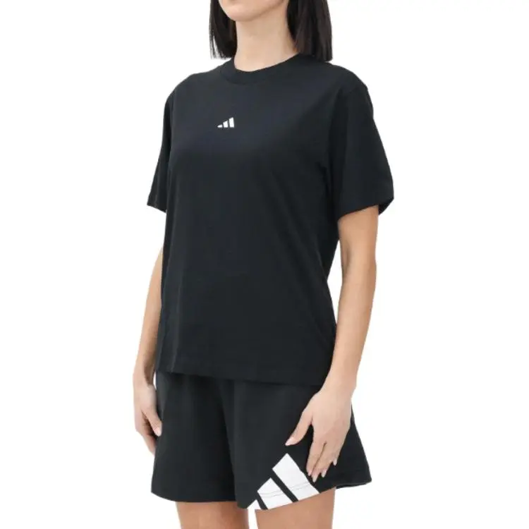 Adidas Free Shipping With AdiClub Essentials Small Logo Cotton Tee-2