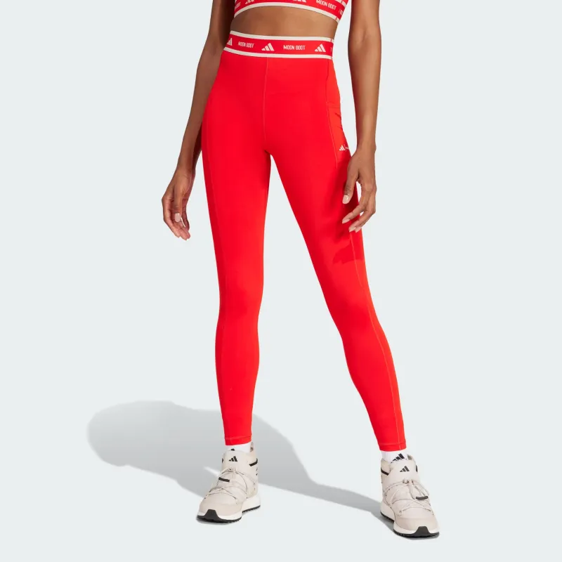 Adidas x MOON BOOT FW24 Athletic Trousers Women's Red-2