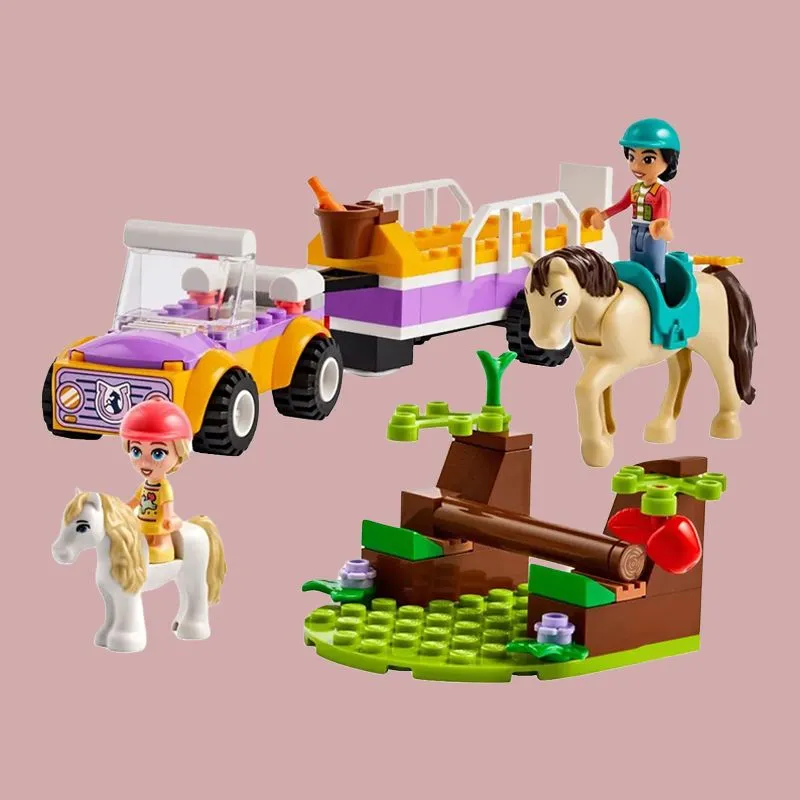 LEGO Horse And Pony Trailer Building Blocks 42634-3