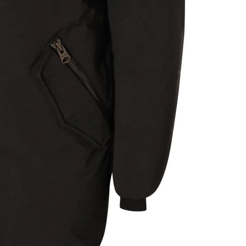MACKAGE Long Sleeved Zipped Hooded Down Jacket-3