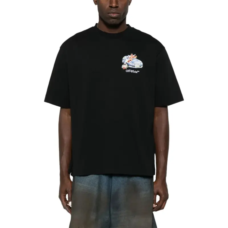 OFF WHITE Fresco Arrow Skate Ss Tee-1