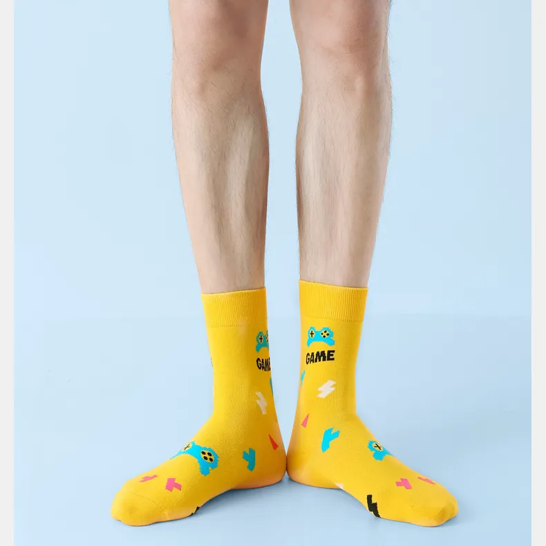 JKN Unisex Mid Calf Socks-3
