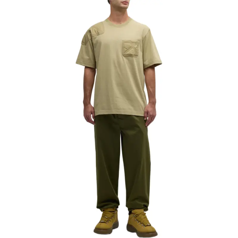 Burberry T Shirts Men Green-2