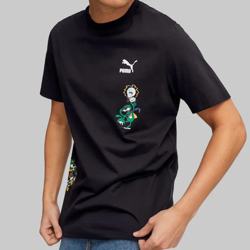 PUMA CLASSICS SUPER T-Shirt Men's Black-5