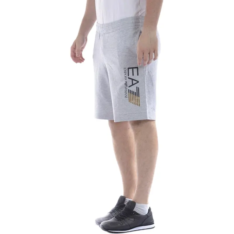 EMPORIO ARMANI EA7 SS23 Sports Shorts Men's Light Gray-2