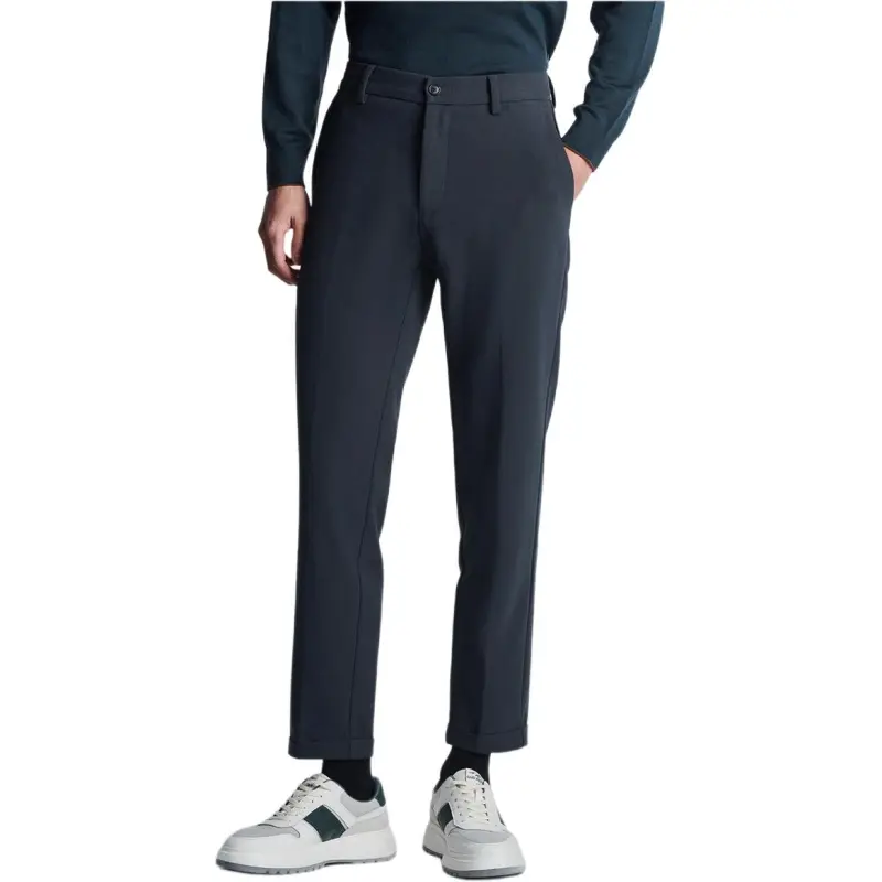 SAINT ANGELO Casual Pants Unisex Linen Green-2