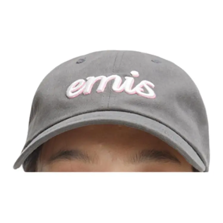Emis Cotton Baseball Caps Unisex Charcoal-3
