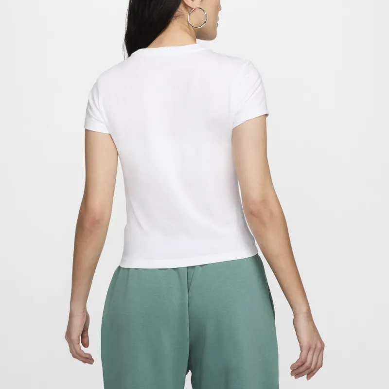 Nike T Shirts Women's White-1