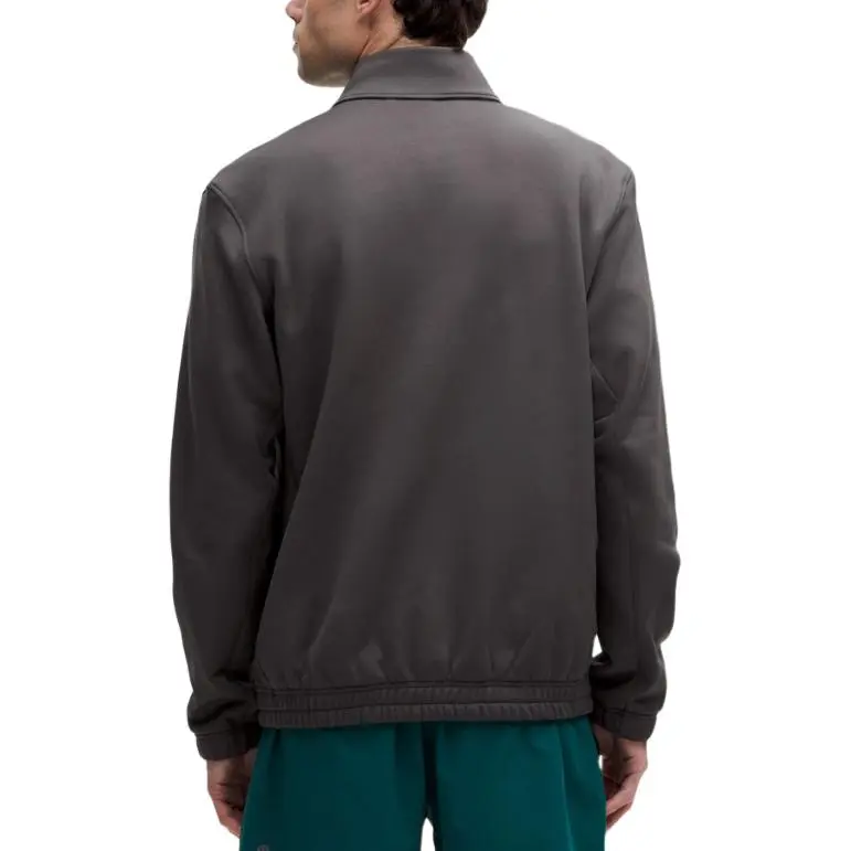 Lululemon Zeroed In Track Jacket Fleece Jackets Coats Men's Black-5