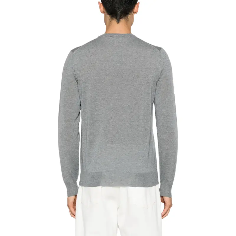 Canali Fine knit Merino Jumper-3