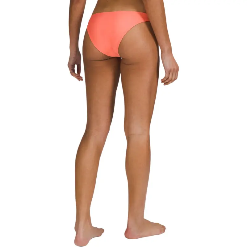 Lululemon Waterside MR Skimpy Swimming Shorts Women's Cream Raspberry-3