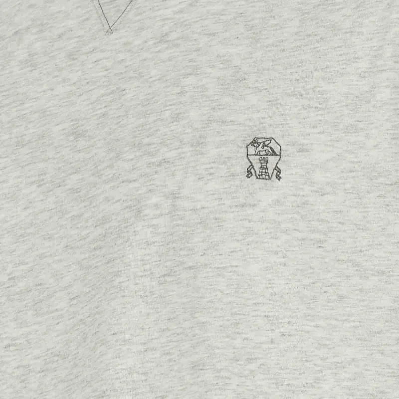 Brunello Cucinelli Logo Embroidered Layered T Shirt-3