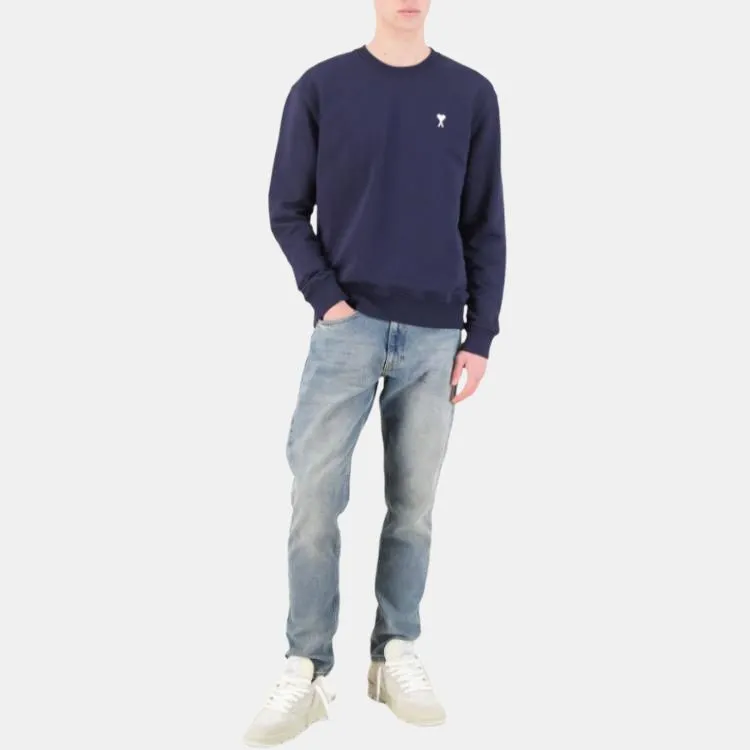 AMIPARIS Paris Ami De Coeur Logo Embroidered Crewneck Sweatshirt-3