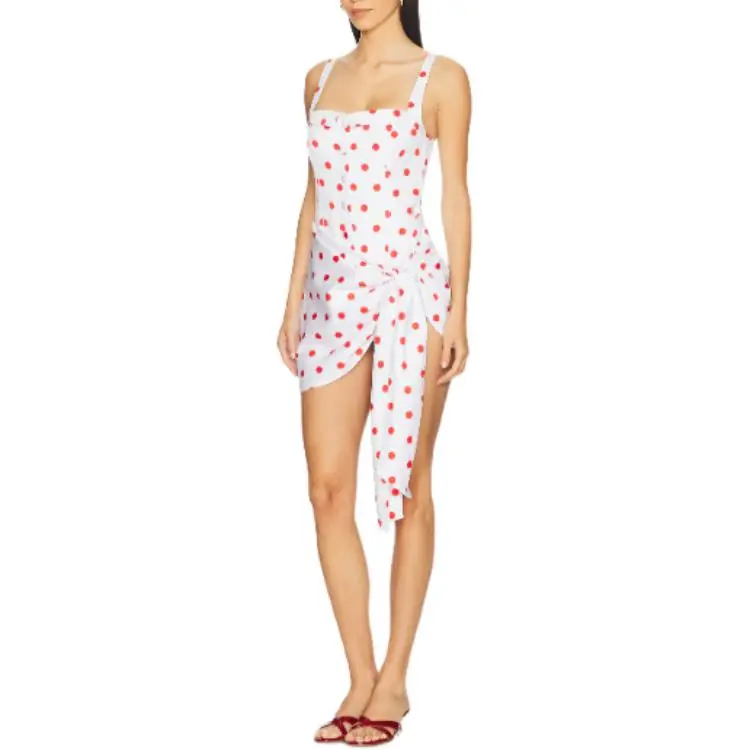 FOR LOVE & LEMONS Slip Dress Women's White-2