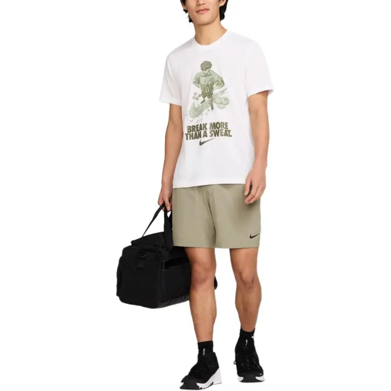 Nike Men's Dri FIT Fitness T Shirt-1