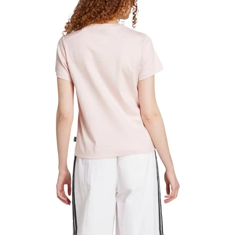 Adidas SS25 T Shirt Women's Light Pink-3
