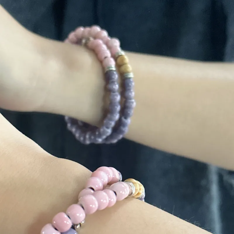 Mù Shàng Yún Yě Ceramic Bracelets Women's-4