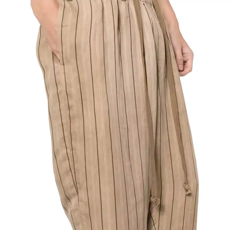 UMA WANG Striped Pigiama Pants-3