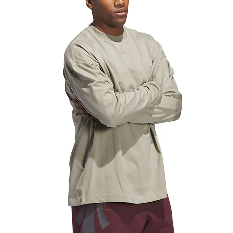 Adidas Free Shipping With AdiClub Adidas Basketball Long Sleeve Tee Gender Neutral-4