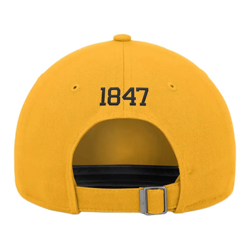 Nike West Virginia Mountaineers Legacy Club Men's Nike Dri FIT College Adjustable Hat-1