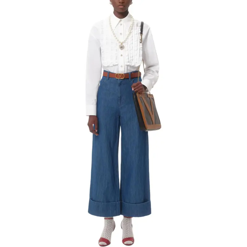 Valentino Ruffle detail Shirt-1