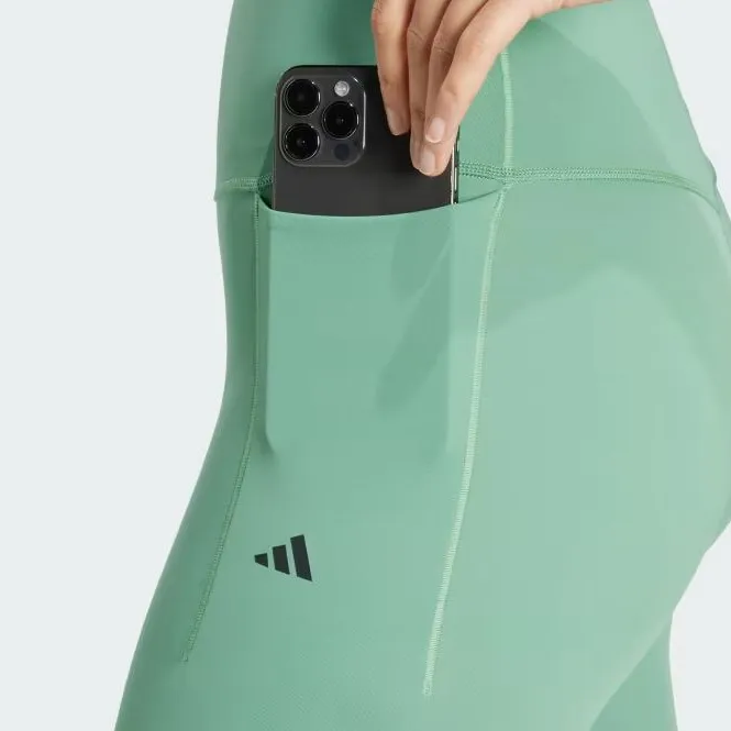 Adidas Free Shipping With AdiClub Optime Luxe 7/8 Leggings-5