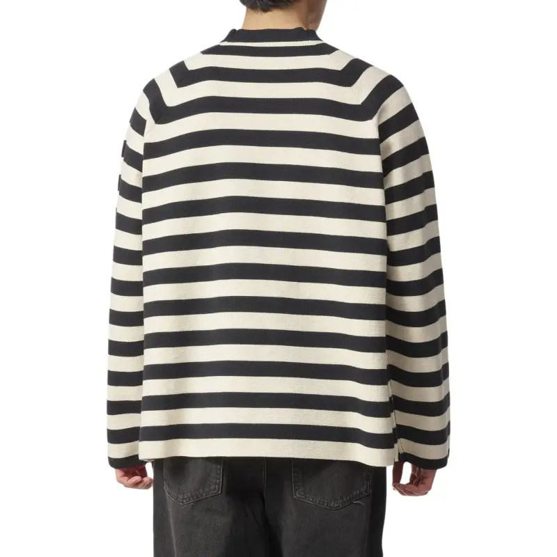 Sunnei Striped Cotton Sweatshirt-1