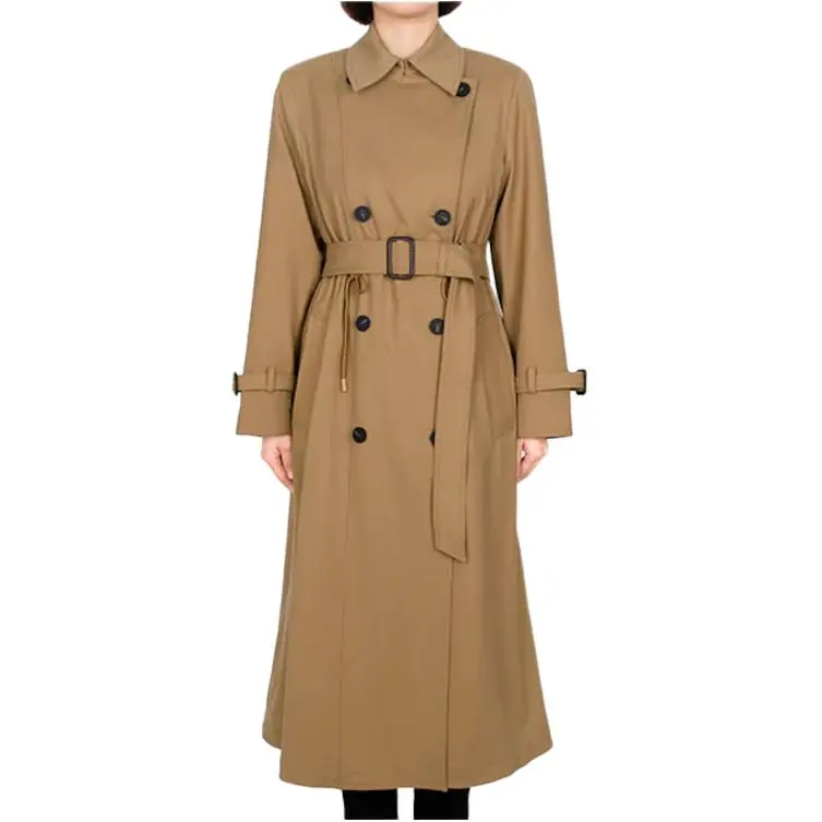 WEEKEND MaxMara Double Breasted Belted Coat-4