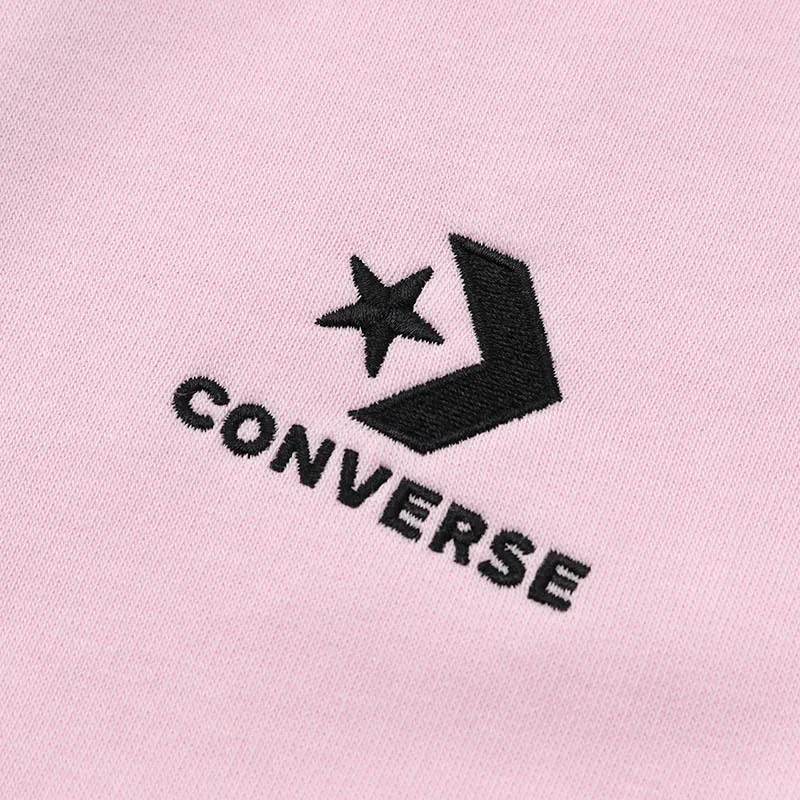 Converse Star Chevron EMB PO Sweatshirt Women's Pink-3