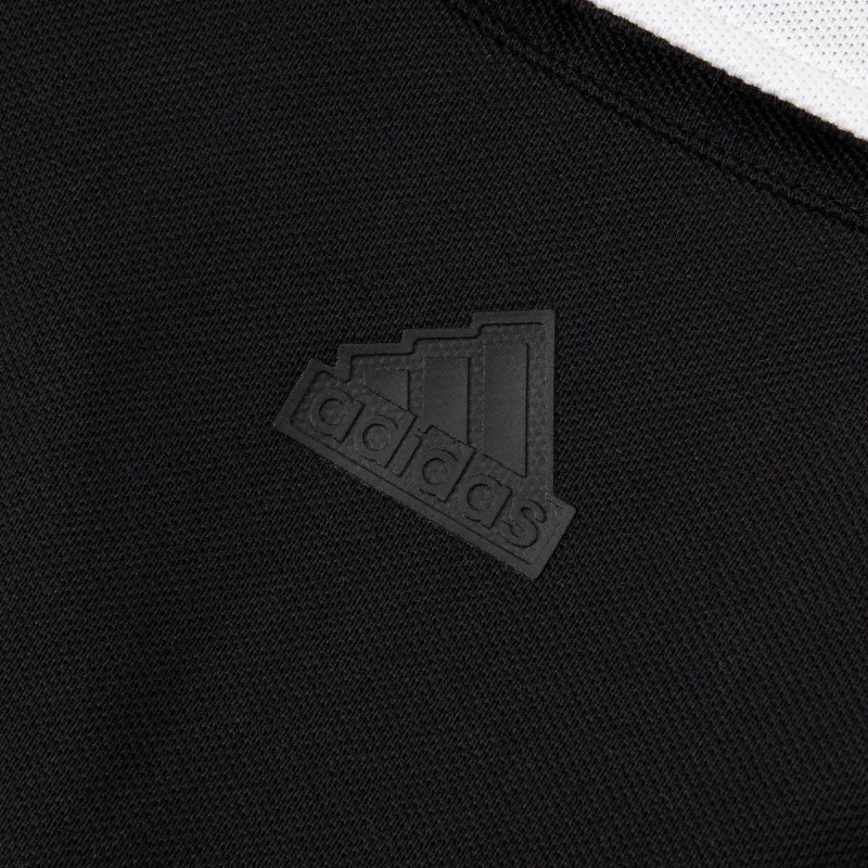 Adidas Verbiage Dress Short Sleeved Dresses Women's Black-7