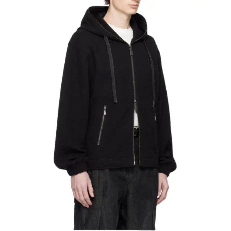 ADER ERROR Semi Oversized Fit Zip Hoodie-3