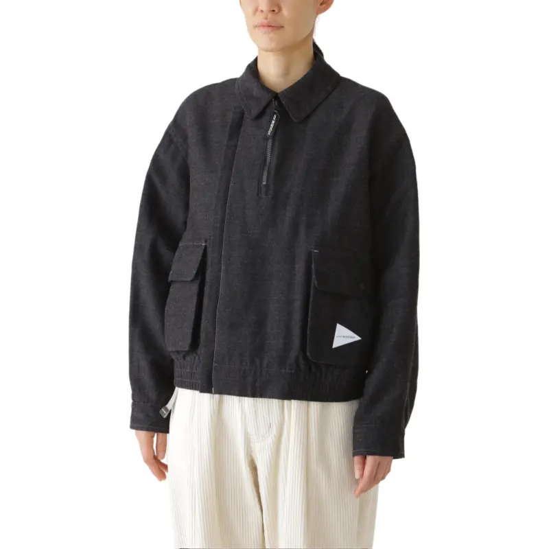 And Wander Jackets & Coats Unisex Dark Gray-2