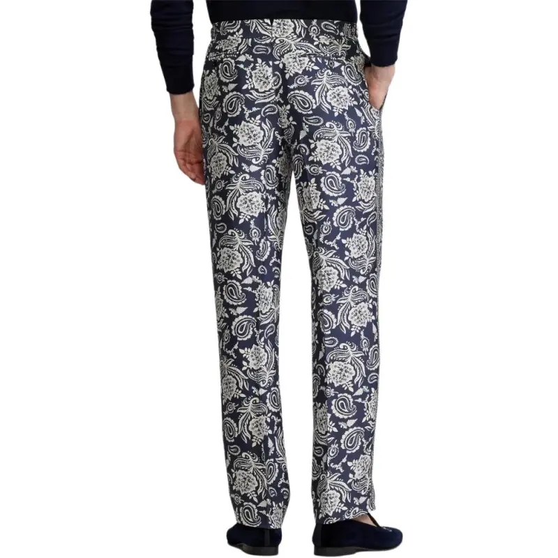Ralph Lauren Purple Label Paisley print Trousers-3