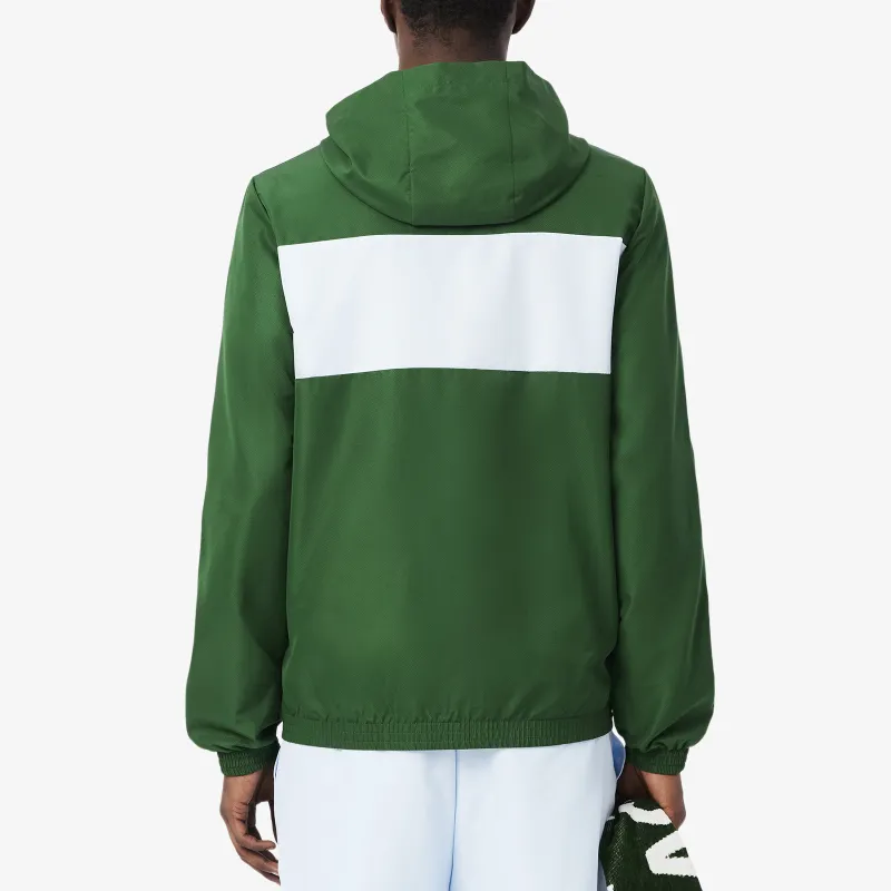 LACOSTE Jackets Coats Men's Green/light Blue-2