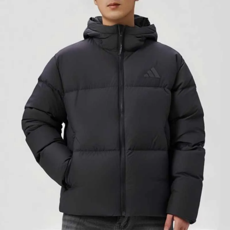 Adidas PUFFY DOWN JACKET Down Jacket Men's Black-2